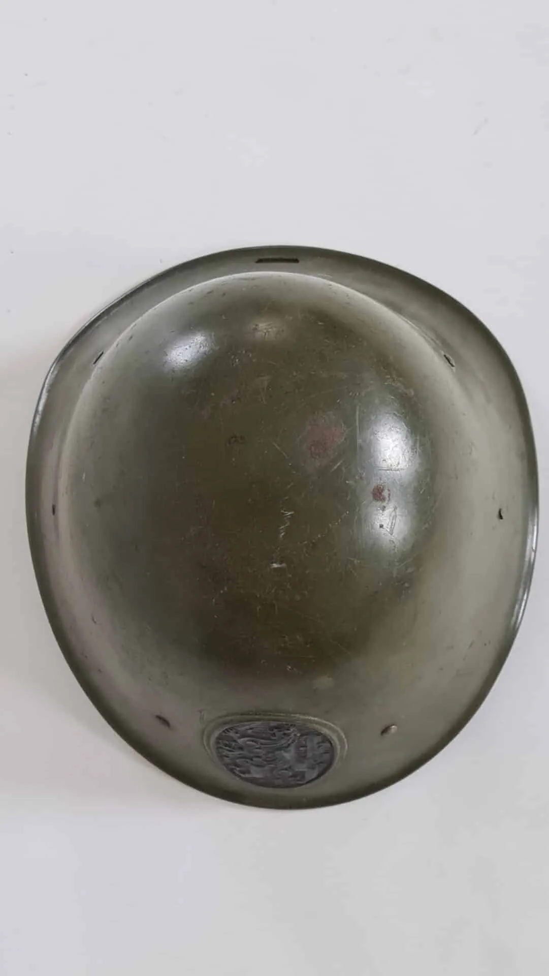M34 helm CM 1939 op flap - Afbeelding 6